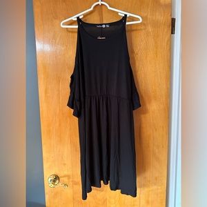 Boohoo Cold-Shoulder Dress